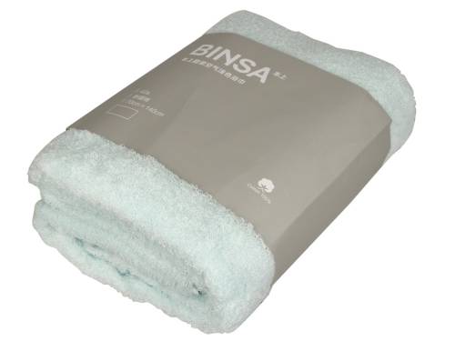 банное полотенце xiaomi binsa хлопок мягкое сильное впитывающее (70*140 blue)