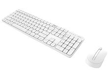 комплект клавиатура + мышь xiaomi miiiw mouse & keyboard set (white)