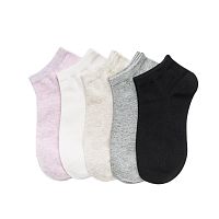 носки женские xiaomi pulpol socks women's boat socks (микс, 5шт)