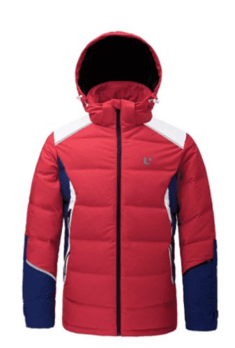 спортивная куртка uleemark warm вown jacket (красный, red)