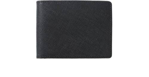 кошелек 90 points split leather purse (черный)