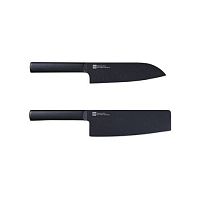 набор ножей xiaomi huo hou black heat knife set (2шт)