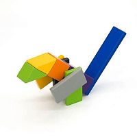 конструктор xiaomi magnetic building blocks color