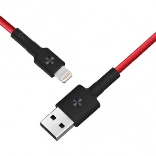 кабель xiaomi zmi usb/lightning 100cm (red)